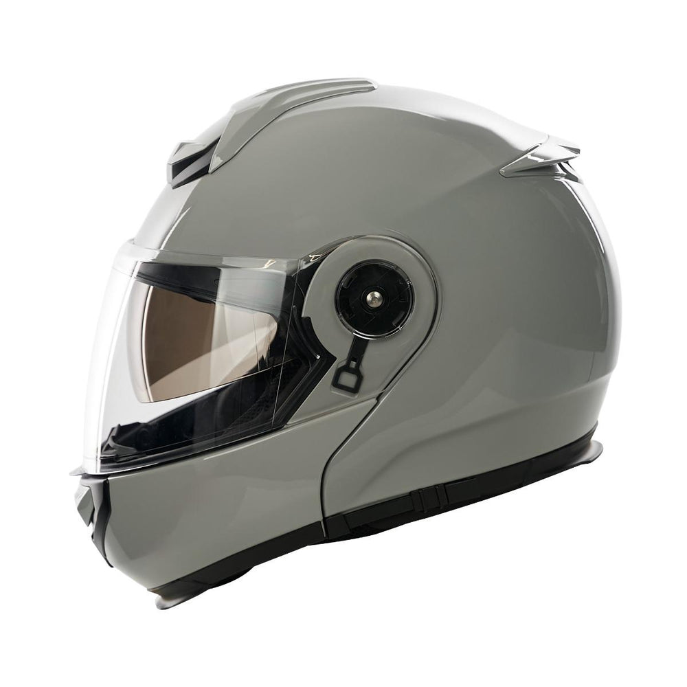 Spada Bastion Flip Front Motorcycle Helmet - Grey