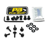 Pro Bolt Aluminium Screen Bolt Kit For BMW S 1000 RR ABS 2015-2018 - Black