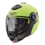 Caberg Droid Flip Up Helmet Hi Viz Yellow