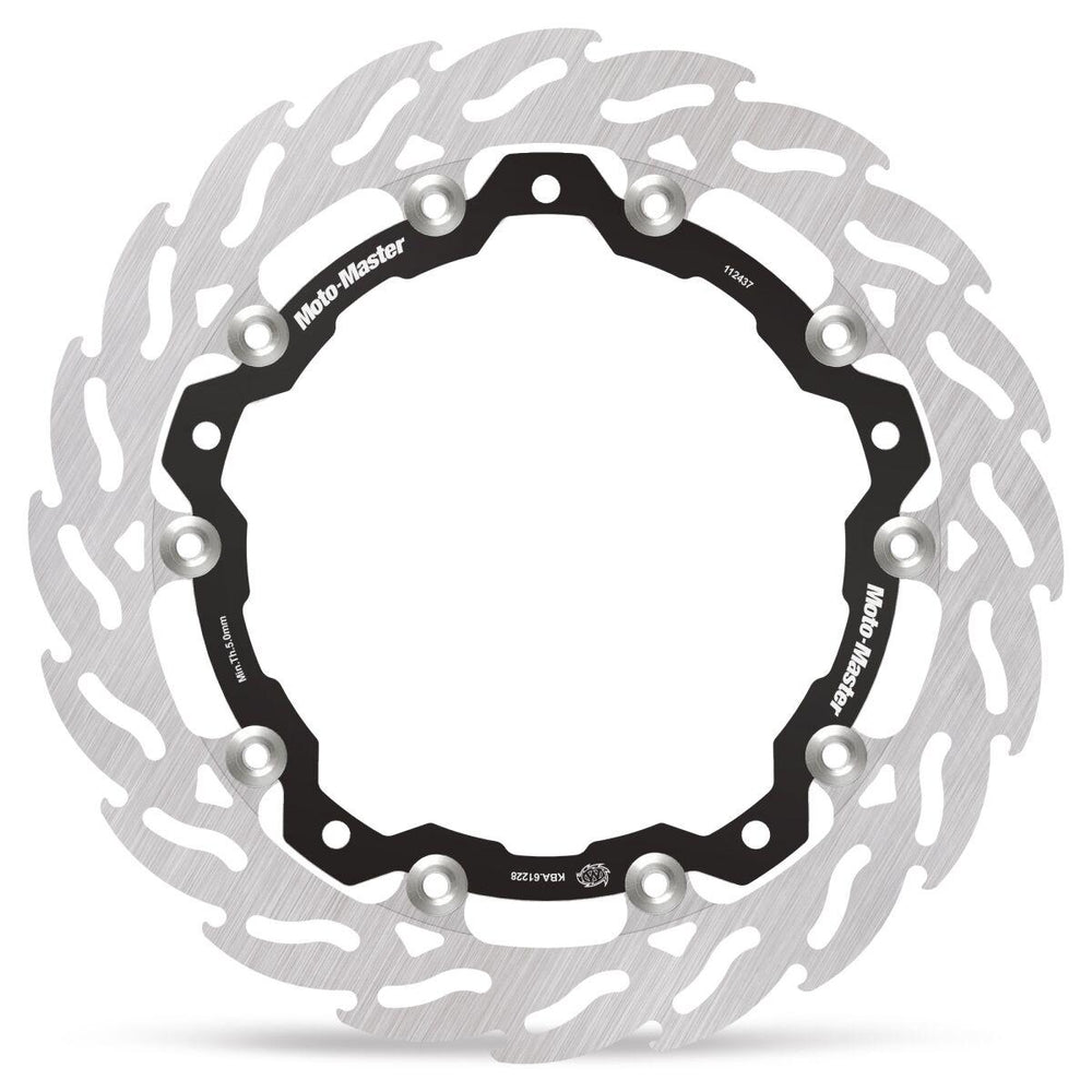 Moto Master Flame Series Brake Disc For KTM RC 125 2022-2024 Front Left