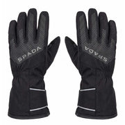 Spada Zephyr Waterproof Motorcycle Gloves - Stealth Black