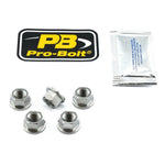 Pro Bolt Titanium Sprocket Nuts For Ducati 748 1995-2003 - Silver