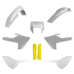 Polisport Plastics Kit For Husqvarna FE250 2017-2019 - White