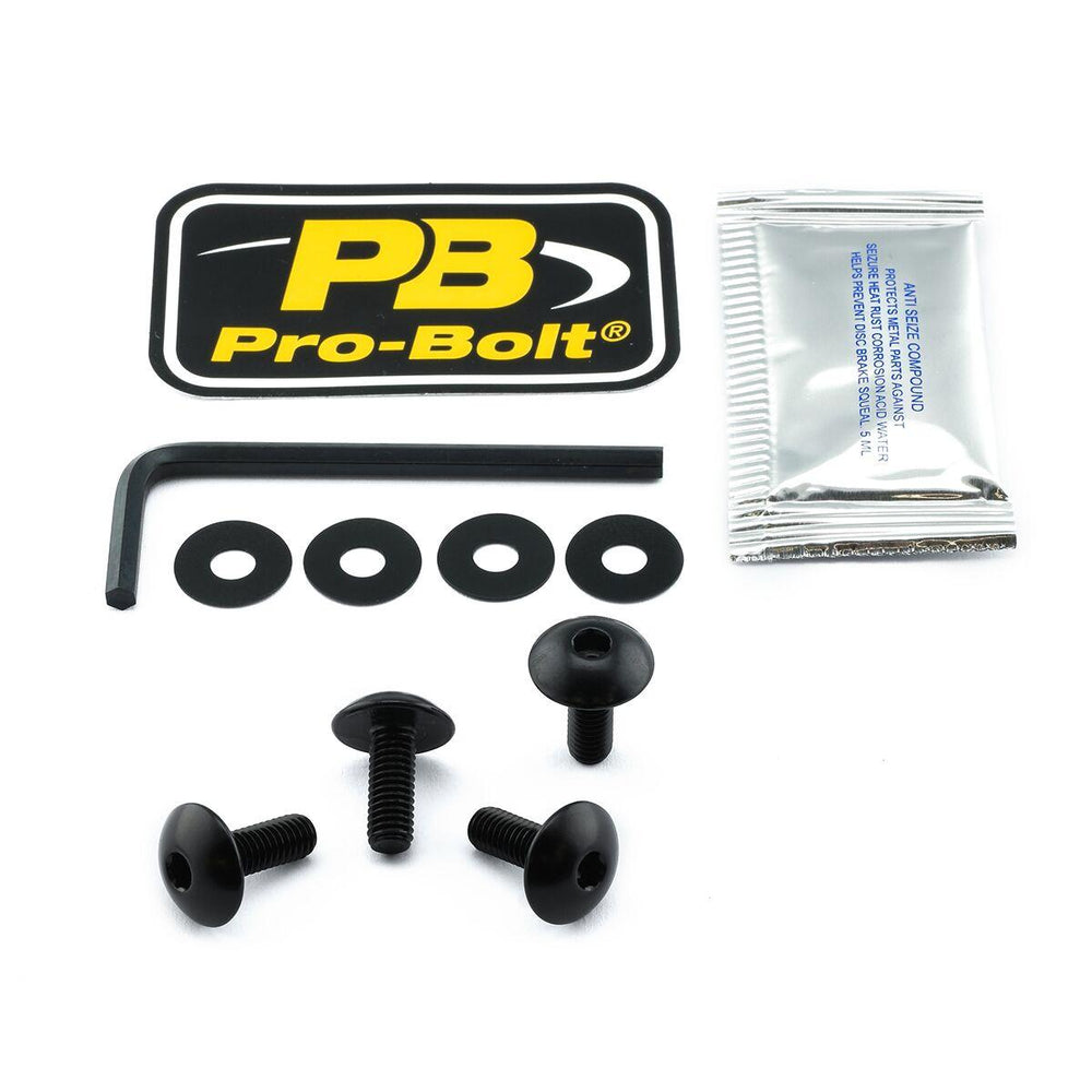 Pro Bolt Aluminium License Plate Bolt Kit For KTM Adventure 1190 ABS 2013-2016 Rear