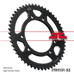 JT Sprocket For Yamaha DT 50 R 2004-2006 Rear Black 52T