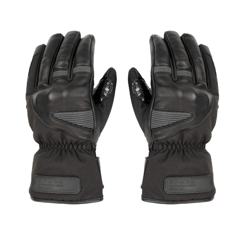 Spada Oslo Rev 2 Ladies Leather Motorcycle Gloves - Black