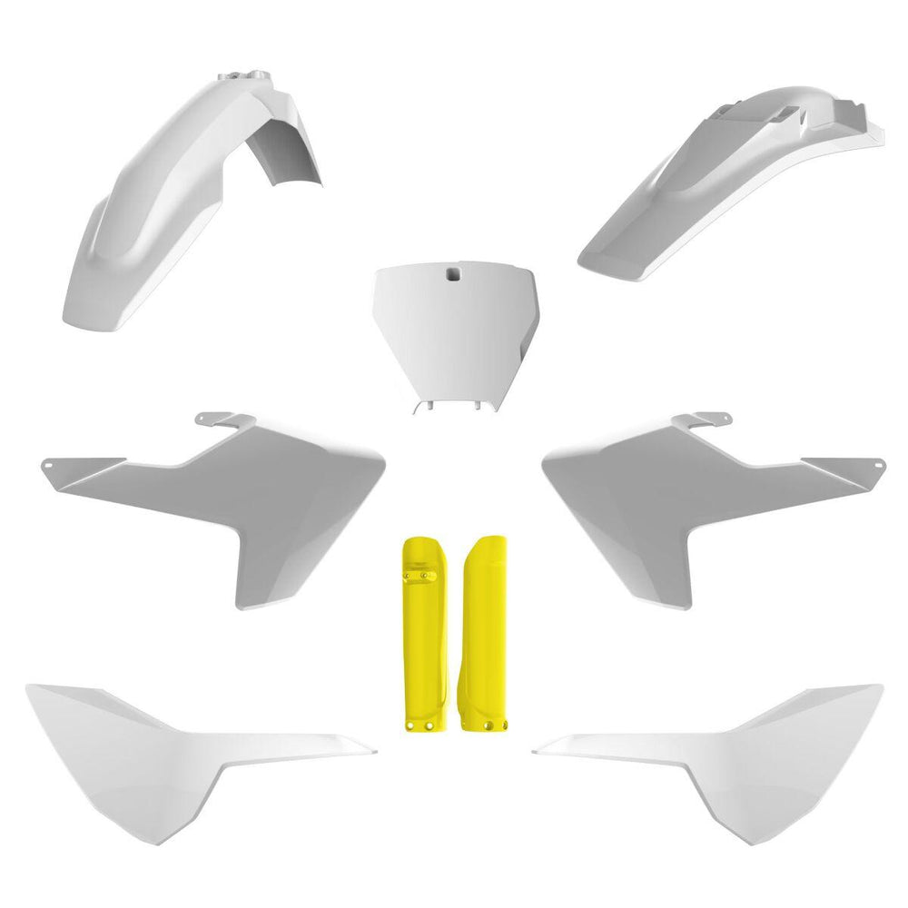 Polisport Plastics Kit For Husqvarna FC250 2016-2018 - White
