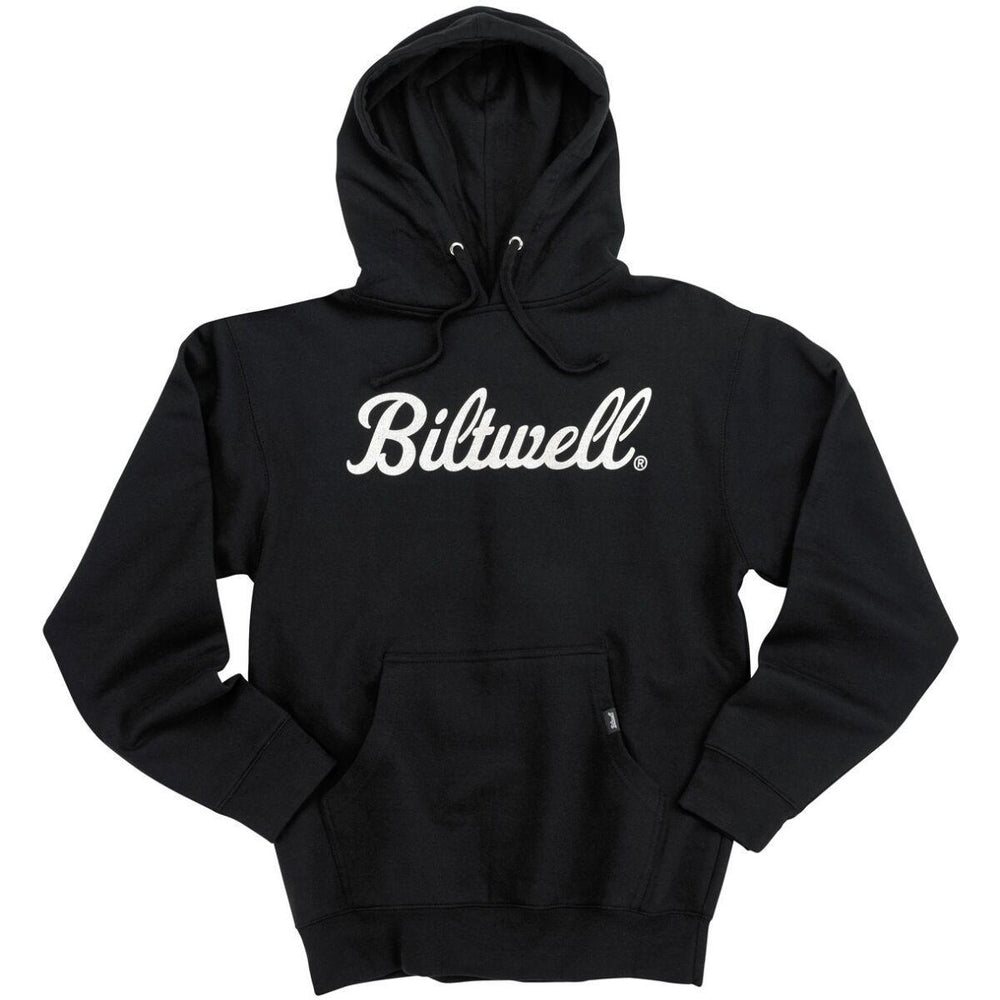 Biltwell Mens Adult Script Pullover Hoodie - Black
