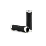 Daytona Grippy Grip GGDM-Cross Grips - Black Silver