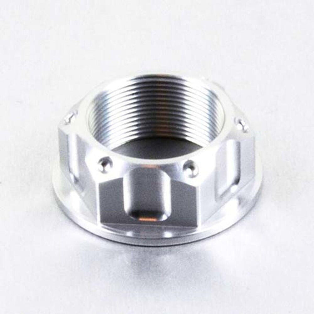 Pro Bolt Aluminium Top Yoke Nut For Suzuki DL 1000 2002-2009 - Silver