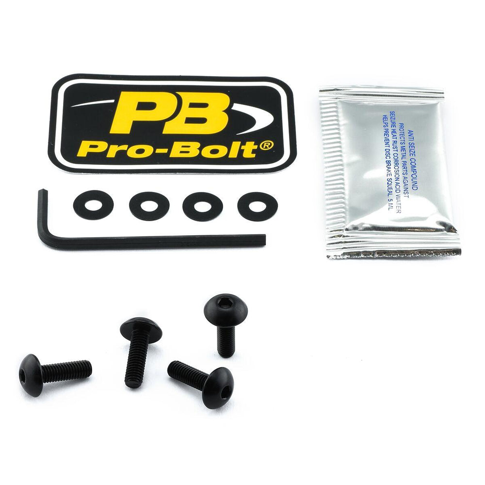 Pro Bolt Aluminium Screen Bolt Kit For Suzuki GSX-S 1000S ABS 2019-2021 - Black