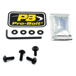 Pro Bolt Aluminium Screen Bolt Kit For Suzuki GSX-S 1000S ABS 2019-2021 - Black