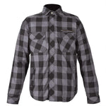 Spada Maine CE Check Riding Shirt Black & Grey