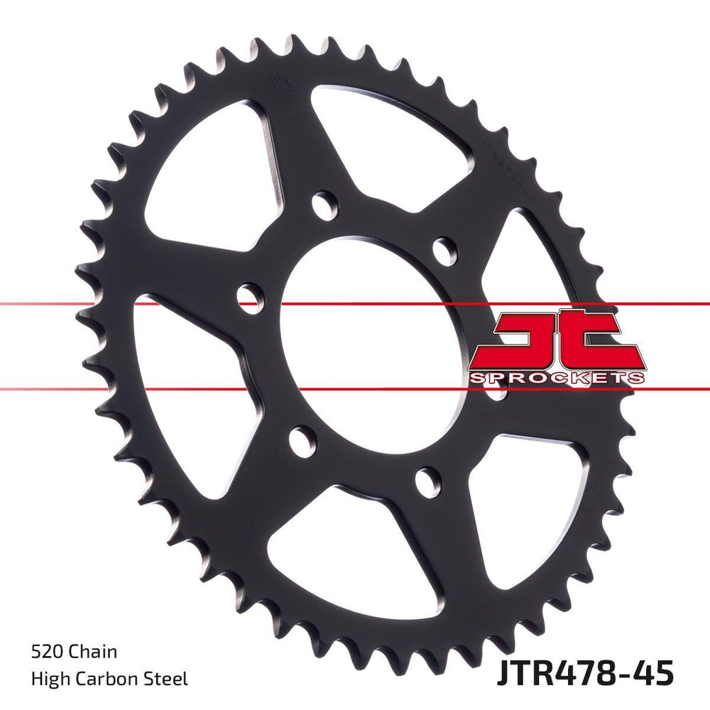 JT Sprocket For Kawasaki Eliminator 500 2024-2025 Rear Black 45T