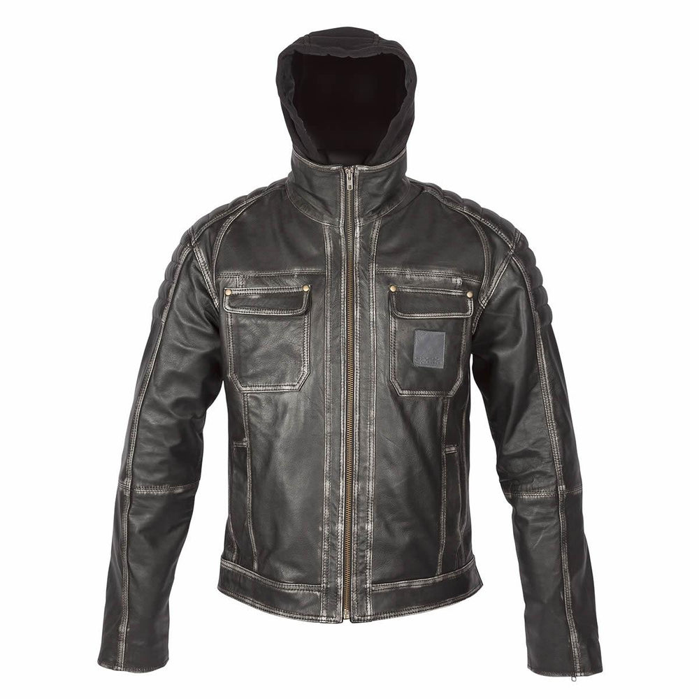 Spada Leather Jacket Peacedog Black