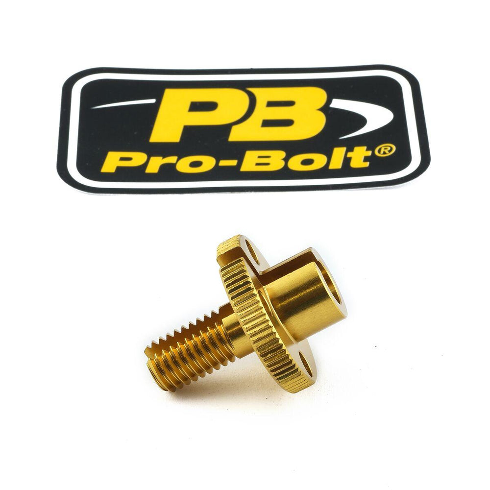Pro Bolt Aluminium Cable Adjuster For Triumph Bonneville 865 SE 2009-2012 - Gold
