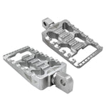 Heinz Bikes Foot Pegs For Harley Davidson FLDE1750 2018-2020 Rear - Silver
