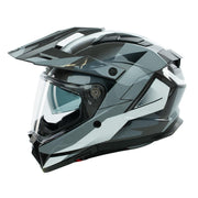 Spada Trailhawk Raptor Adventure Motorcycle Helmet - Black/Grey