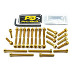 Pro Bolt Aluminium Engine Bolt Kit For Kawasaki For Kawasaki Z 900 2018-2019 - Gold