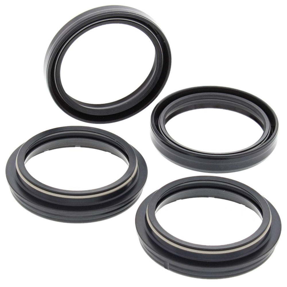 All Balls Fork Oil Seal/ Dust Seal Kit For Honda CRF250R 2015-2020 - Black