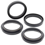 All Balls Fork Oil Seal/ Dust Seal Kit For Honda CRF250R 2015-2020 - Black