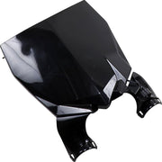 UFO Stadium Front Number Board With Fork Guards For Yamaha YZ125 2015-2021 - Black