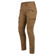 Spada Glide Ladies Utility Motorcycle Trousers - Dark Tan (Leg - L30)