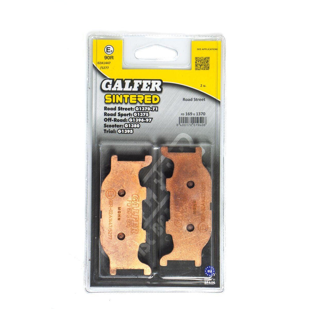 Galfer HH Sintered Brake Pads For Yamaha FZ6 600 N 2004-2006 - Front