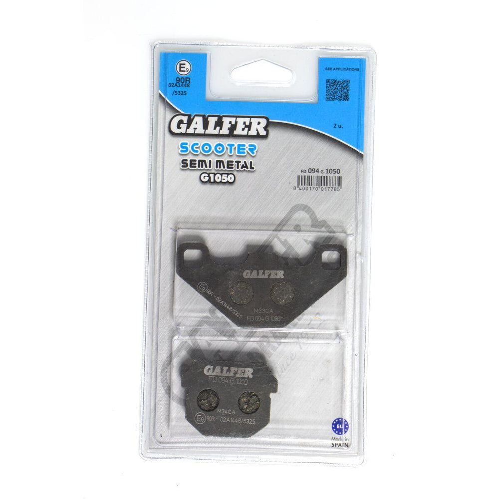 Galfer Semi Metallic Scooter Brake Pads For Suzuki AH 100 1995-1996 - Front