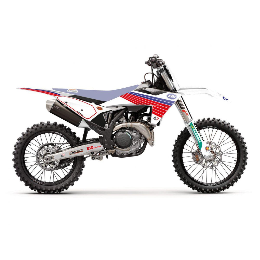 Blackbird Retro Graphics Kit For KTM EXC300 TBI 2026 - Multi