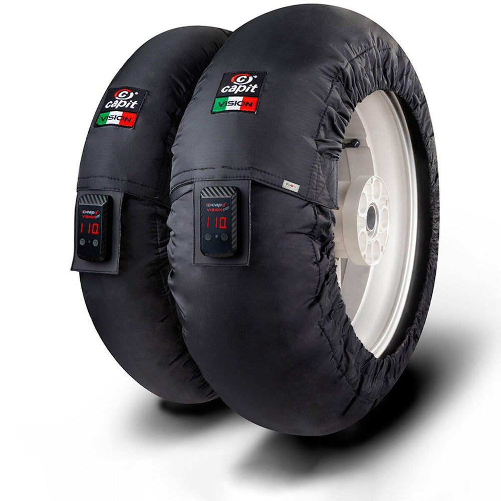Capit Suprema Vision Tyre Warmer M/XXL - Front 125/17" Rear ?200/55-17" - Black
