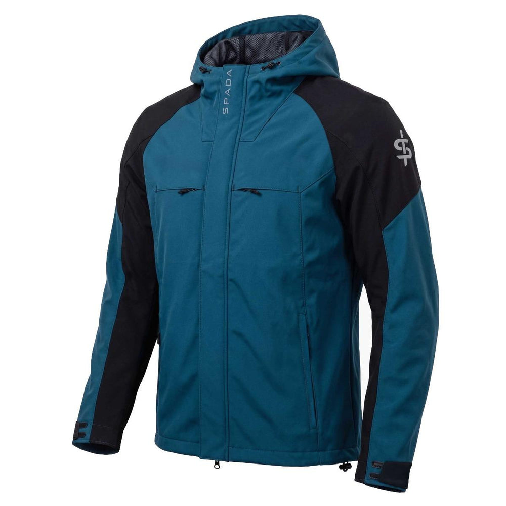 Spada Duel Motorcycle Jacket - Steel Blue/Black