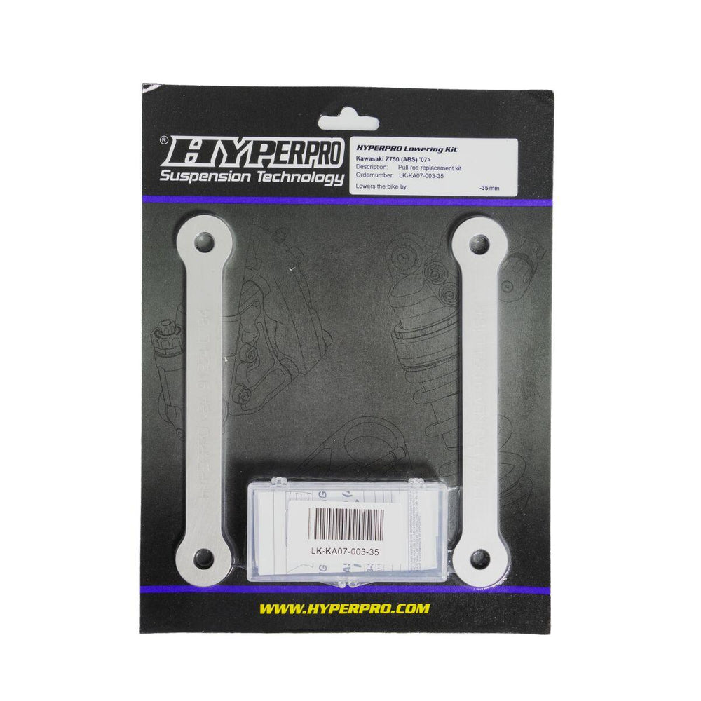 Hyperpro Lowering Kit For Kawasaki Z 750 -35mm 2007-2012 Rear