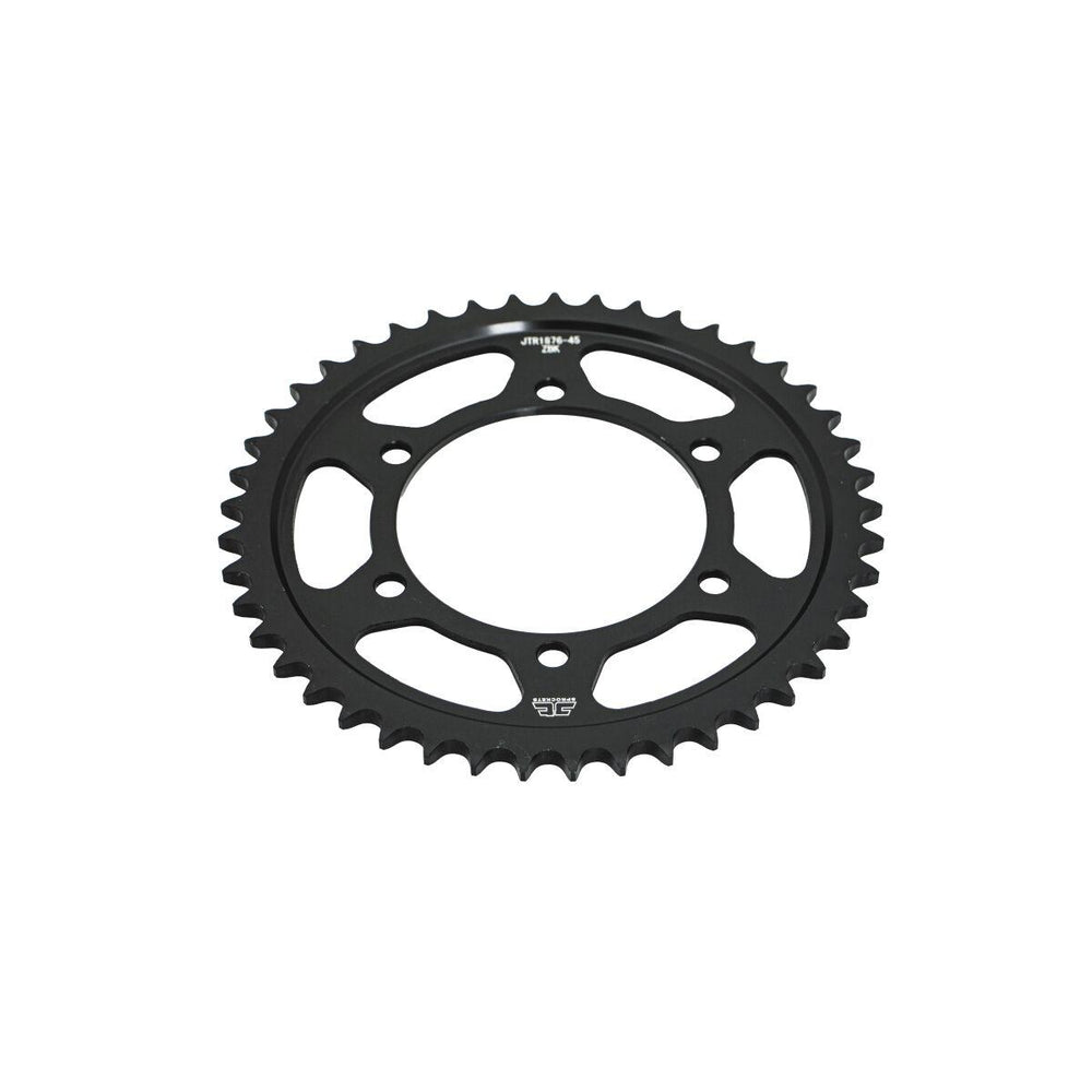JT Steel Sprocket For Yamaha FJ-09 850 ABS 2015-2019 Rear 45T - Black