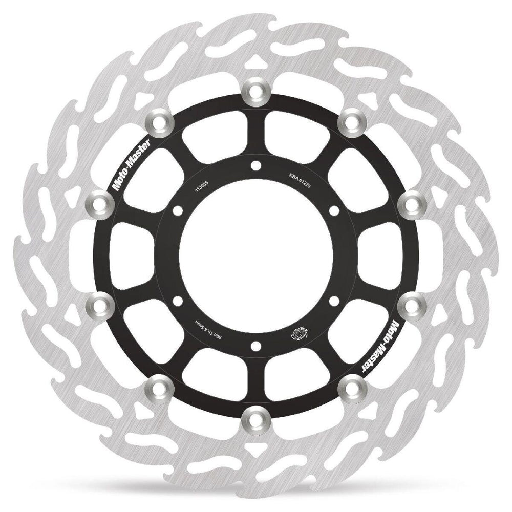 Moto Master Flame Series Floating Brake Disc For Honda NSA 700 2009-2010 - Front Left