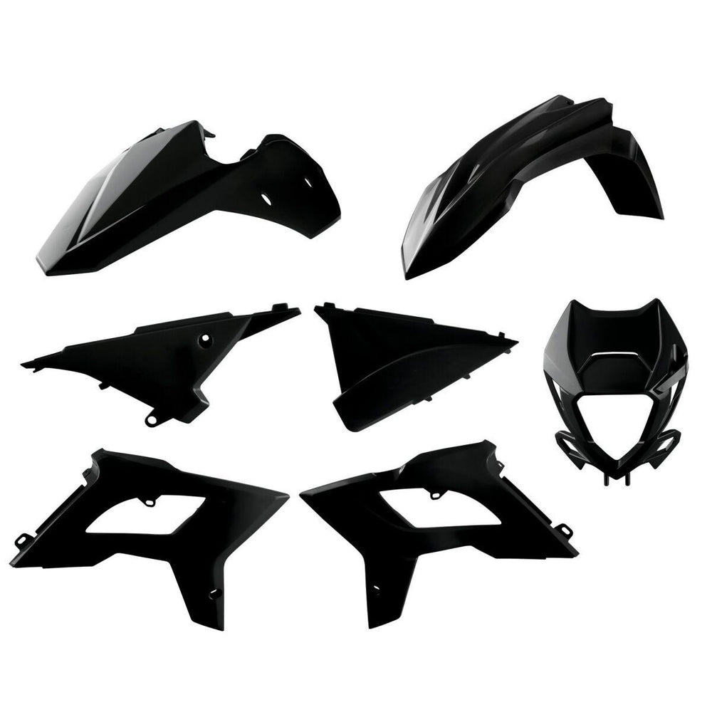 Polisport Restyle Plastics Kit For Beta RR 125 2013-2017 - Black