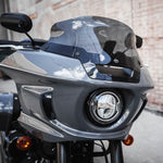 Klock Werks Flare Windshield For Harley Davidson FXLRST 1923 2022-2026 15 cm (6") - Dark Smoke