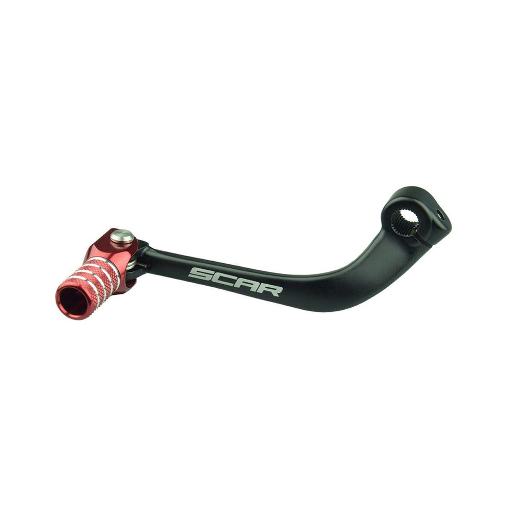 Scar Gear Gear Pedal For Honda CRF110F 2013-2027 - Black/Red