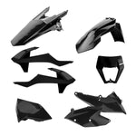 Polisport Plastics Kit For KTM EXC250 2017 - Black