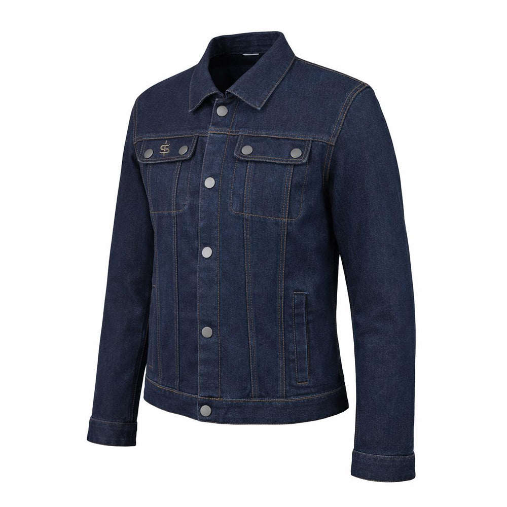 Spada Tura Trucker Ladies Motorcycle Jacket - Rinse Indigo