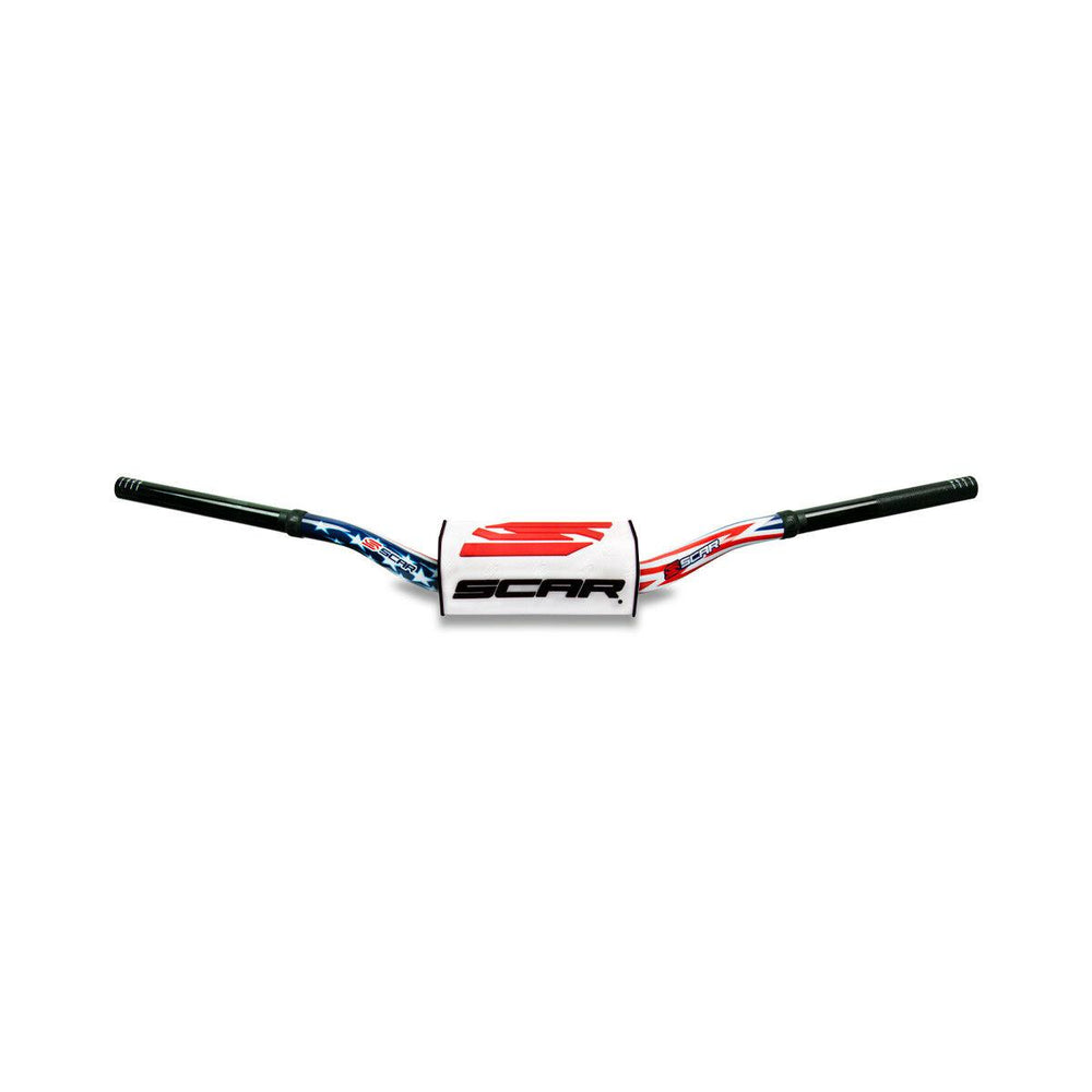 Scar USA Patriot Handlebar O2 D28.6mm 89x804x187mm - White