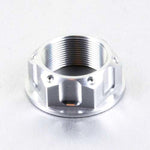 Pro Bolt Aluminium Top Yoke Nut For Triumph Daytona 675 2006-2014 - Silver
