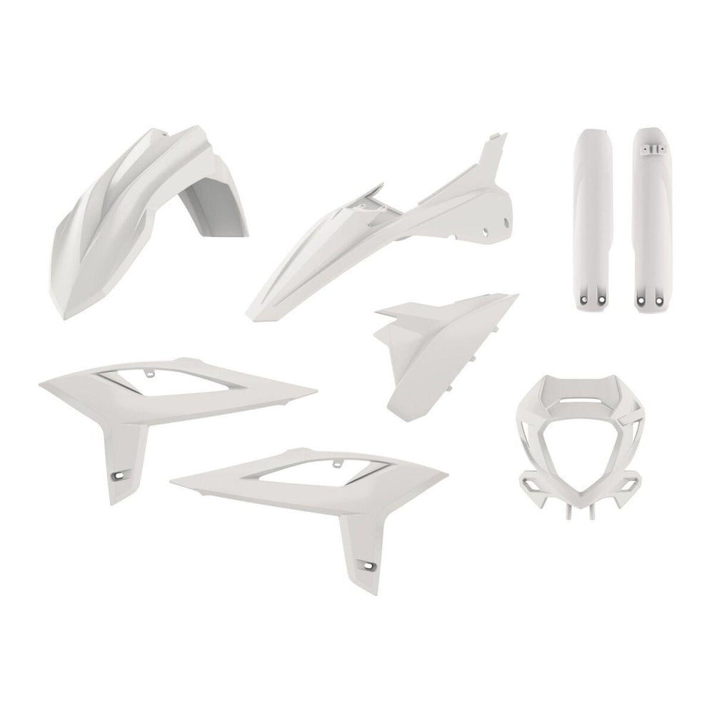Polisport Full Plastics Kit For Beta RR 125 2020-2022 - White