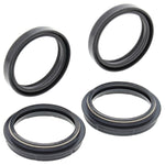 All Balls Fork Oil Seal/ Dust Seal Kit For KTM Adventure 640 R 2001-2007 - Black