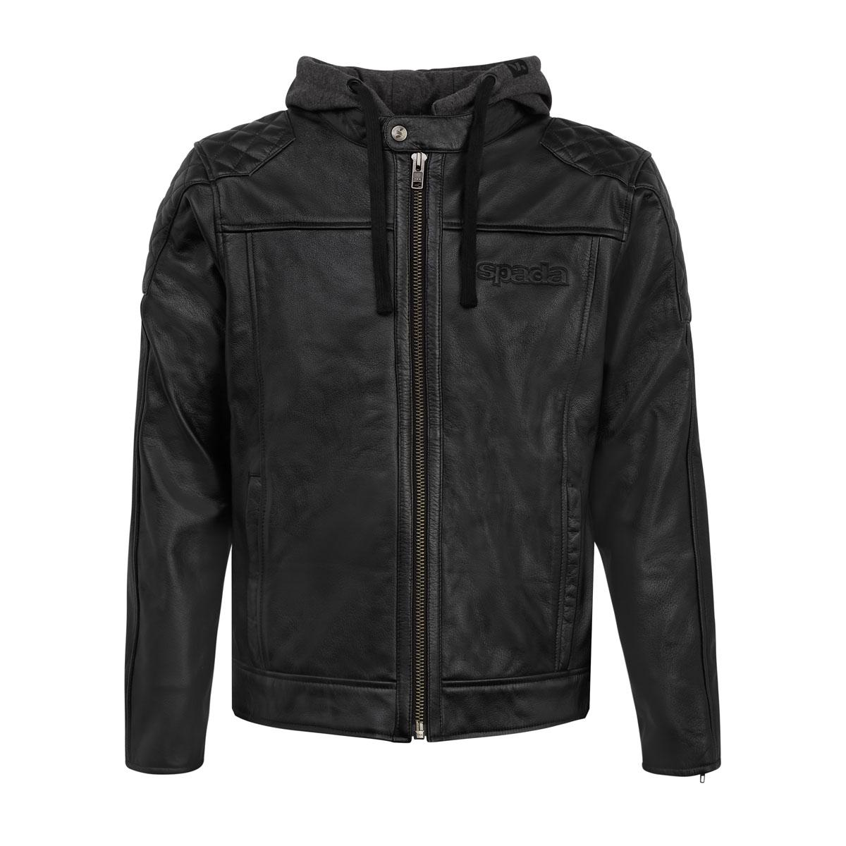 Spada Lambert CE Leather Jacket Black – Ghostbikes