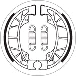 SBS Rear Brake Shoes For Gilera Eaglet 50 1996