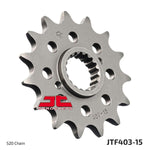 JT Sprocket For BMW G 450 X 2008-2010 Front 15T