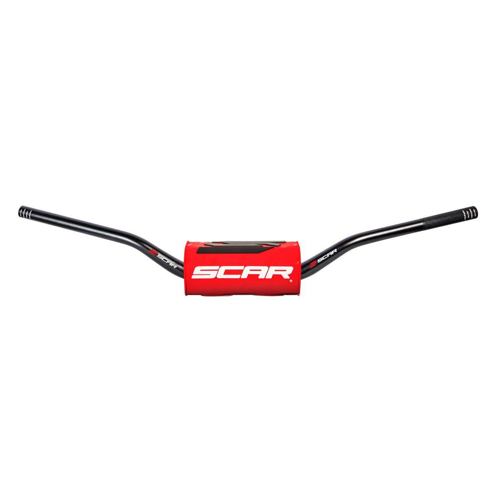Scar O2 Handlebar - Low Bend - Black/Red