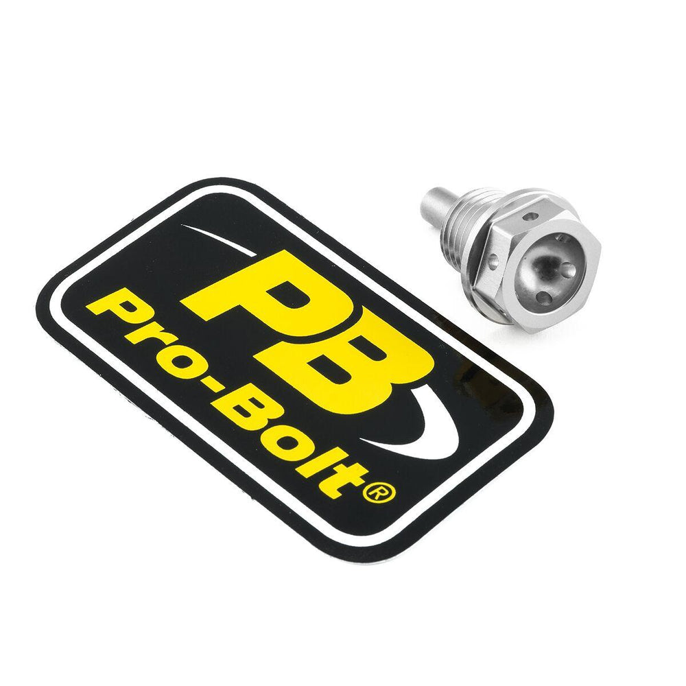 Pro Bolt Aluminium Magnetic Sump/Drain Bolt For Honda CB 1300 ABS 2005-2008 Silver