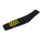 Blackbird Double Grip 3 Seat Cover For Husqvarna TC85 2025 - Black/Yellow